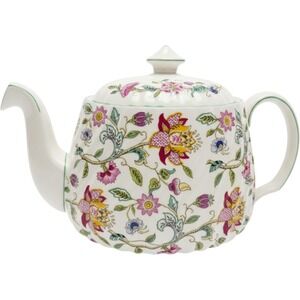 Minton Haddon Hall Teapot Bone China Floral Made in England John Wadsworth B1451